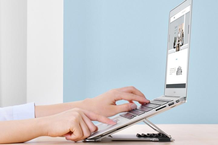 프리미엄 알루미늄 각도조절 노트북 맥북 거치대 SOME1X