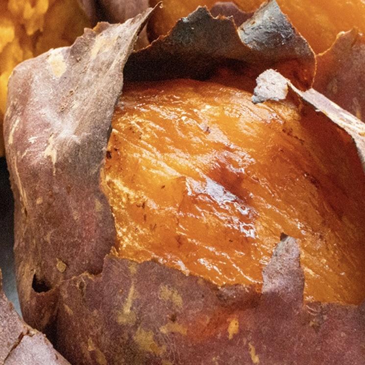 크리미한 뚠뚠 꾸덕 당근 빛 카스텔라 한입 고구마