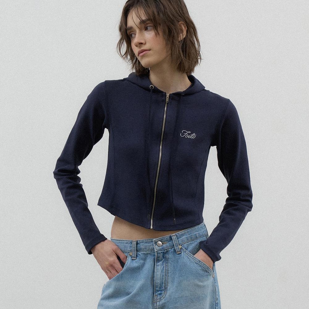 Ave slim hoody (navy)