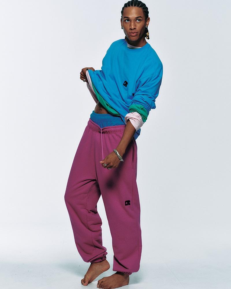 CENTAUR EMBLEM SWEATPANTS_MAGENTA