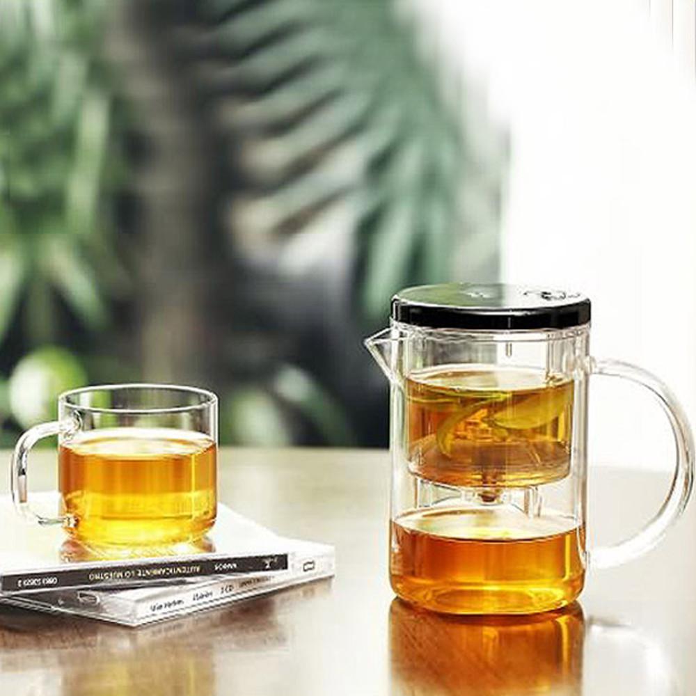 사마도요 티포트 세트 내열유리 (티팟 E21+찻잔2P)