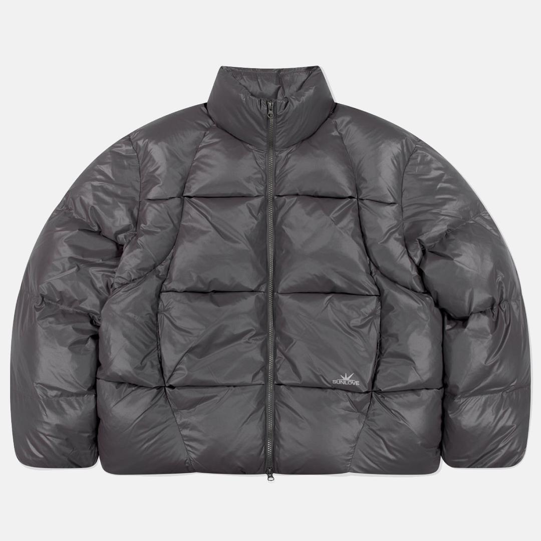 Toray Slice Down Jacket Grey
