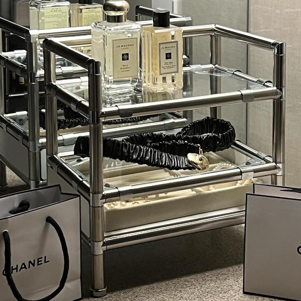 [로이츠] 모듈 악세사리 선반 주문제작 맞춤제작 미드센츄리 모던 화장대 악세사리 정리 보관함