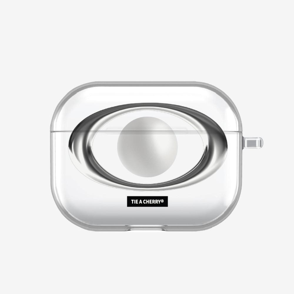 [Pearl of silver] 에어팟 1.2 프로 3 투명 하드 케이스