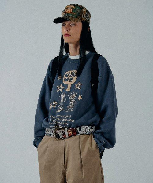 Friendship Sweatshirts Dusty Blue