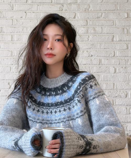 25FW 울혼방 노르딕 풀오버