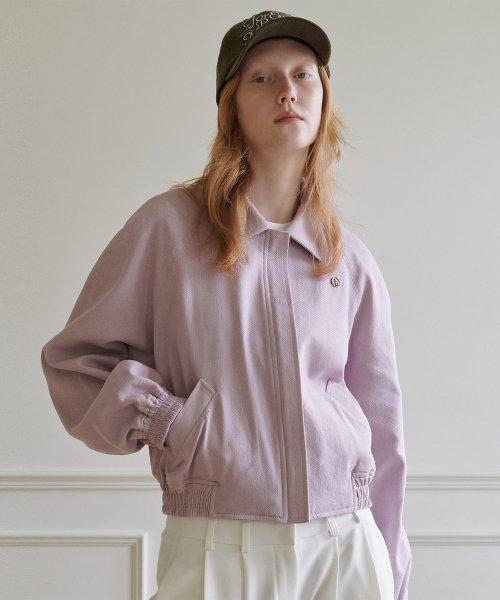 LAVENDER COTTON JUMPER 코튼 점퍼