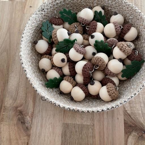 🤎데굴데굴 도토리 에어팟 버즈 키링🤎