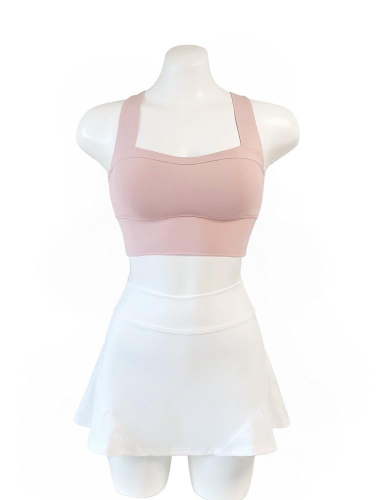 새라 파우더핑크 SET 폴린이 폴생아 폴댄스 폴댄스의상 폴댄스웨어 폴웨어 요가복 필라테스 요가 세트