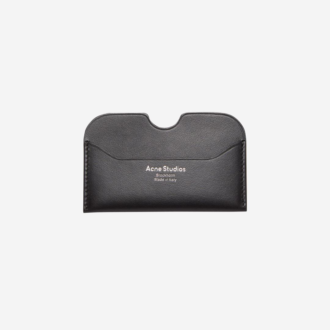 Acne Studios Elmas Card Holder Black
