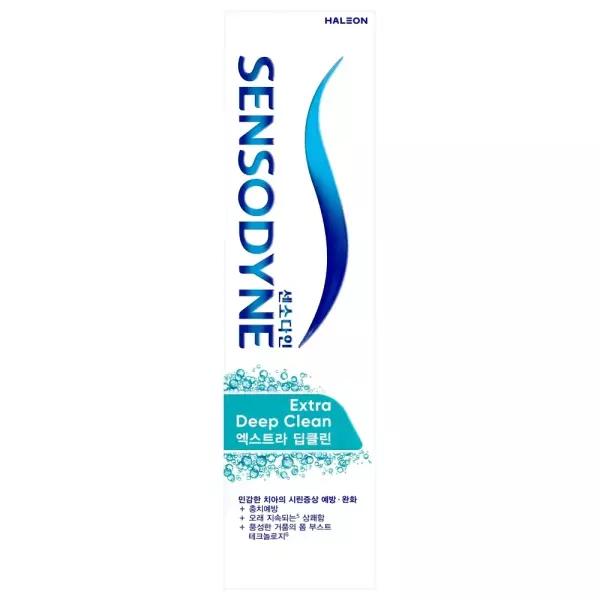 고불소 센소다인 엑스트라 딥클린 치약 120g