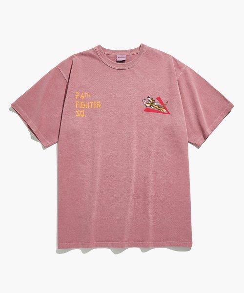 MIL SERIES TEE (74TH FIGHTER SQ)_PINK