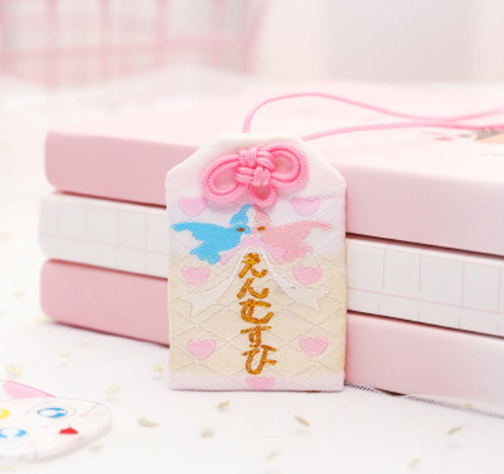 오마모리 스트랩 소원성취 수능 합격 기원 선물 일본부적 건강 사랑 인연 액땜