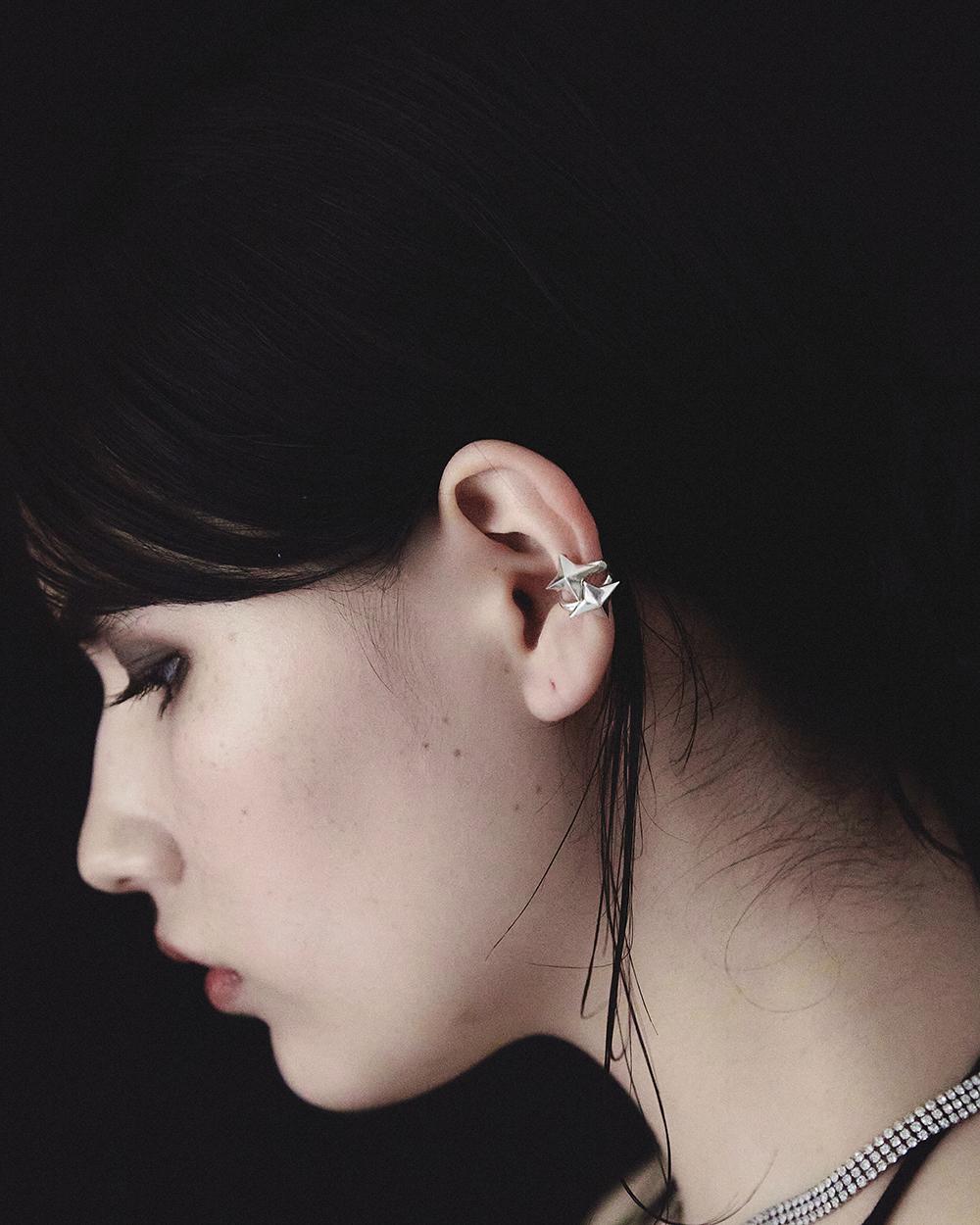 밤 물빛 은가비 이어커프