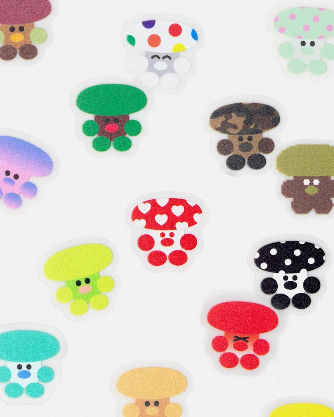 Don't touch mush sticker 2