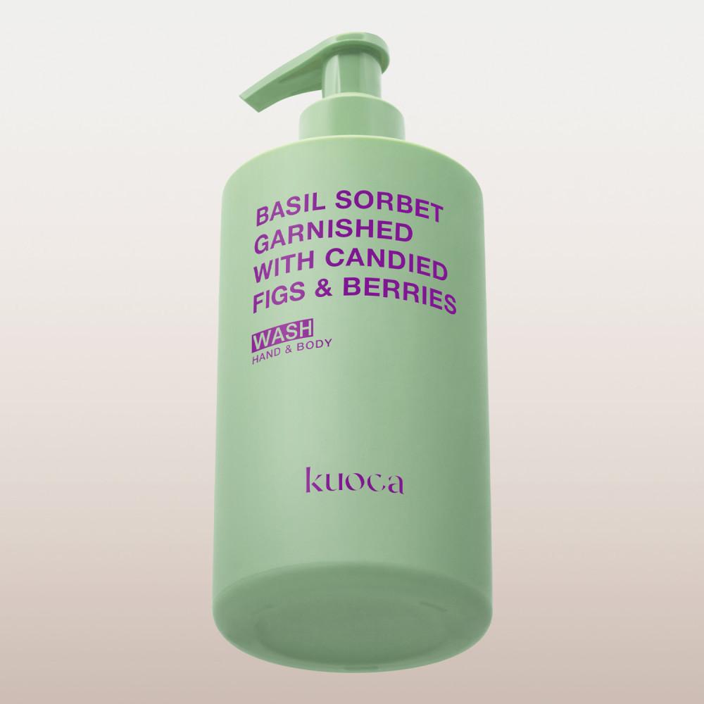 쿠오카 바질소르베 핸드앤바디 워시 300ml