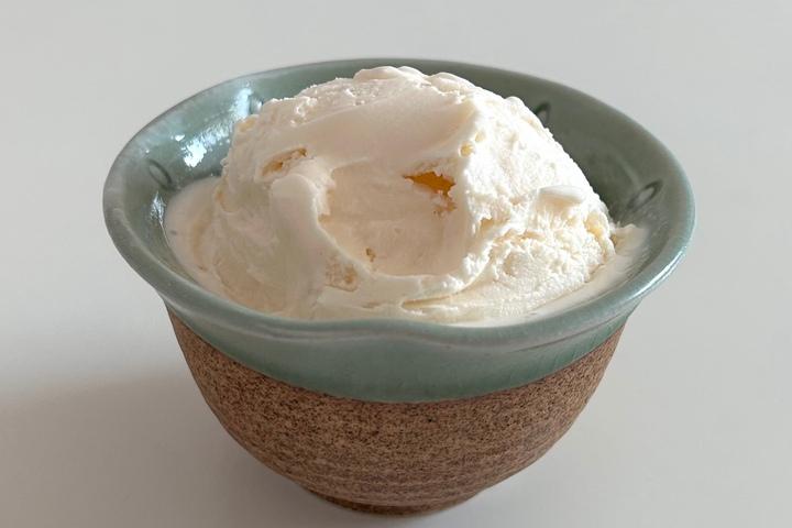 Green wave dessert bowl / 그린 웨이브 디저트 볼 일본 디저트 볼