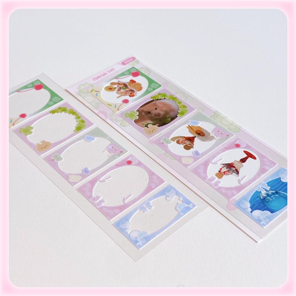 [cherish203] 203프레임 스티커 (on)