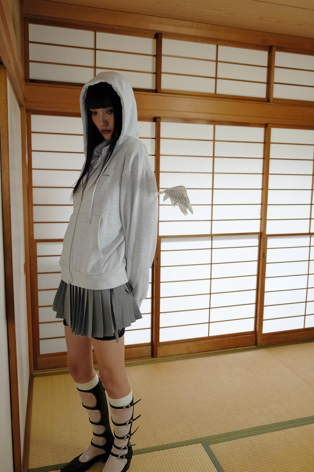 天使(Tenshi) hood zip-up 003