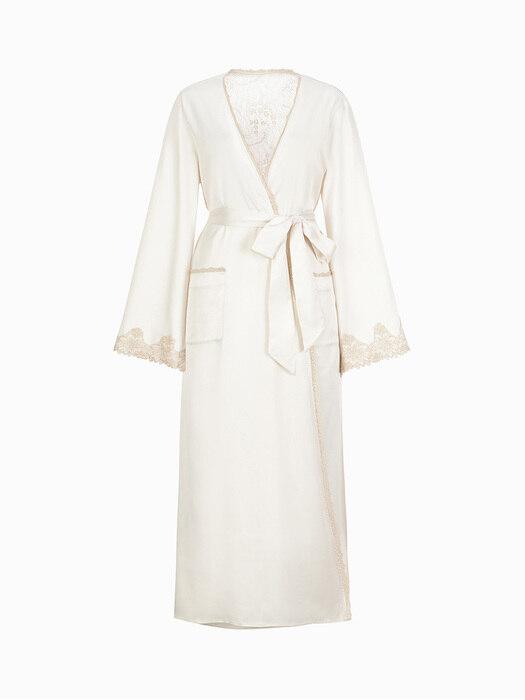 [GRACE SLIP] Long Robe (Ivory)