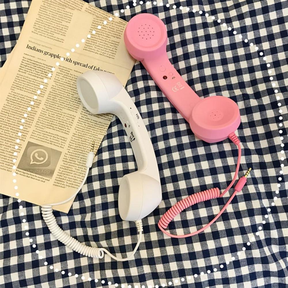 빈티지 스마트폰 유선 전화기 수화기 오래통화가능