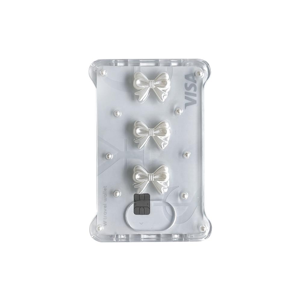 [Handmade] 미니 러블리 리본 카드 슬롯