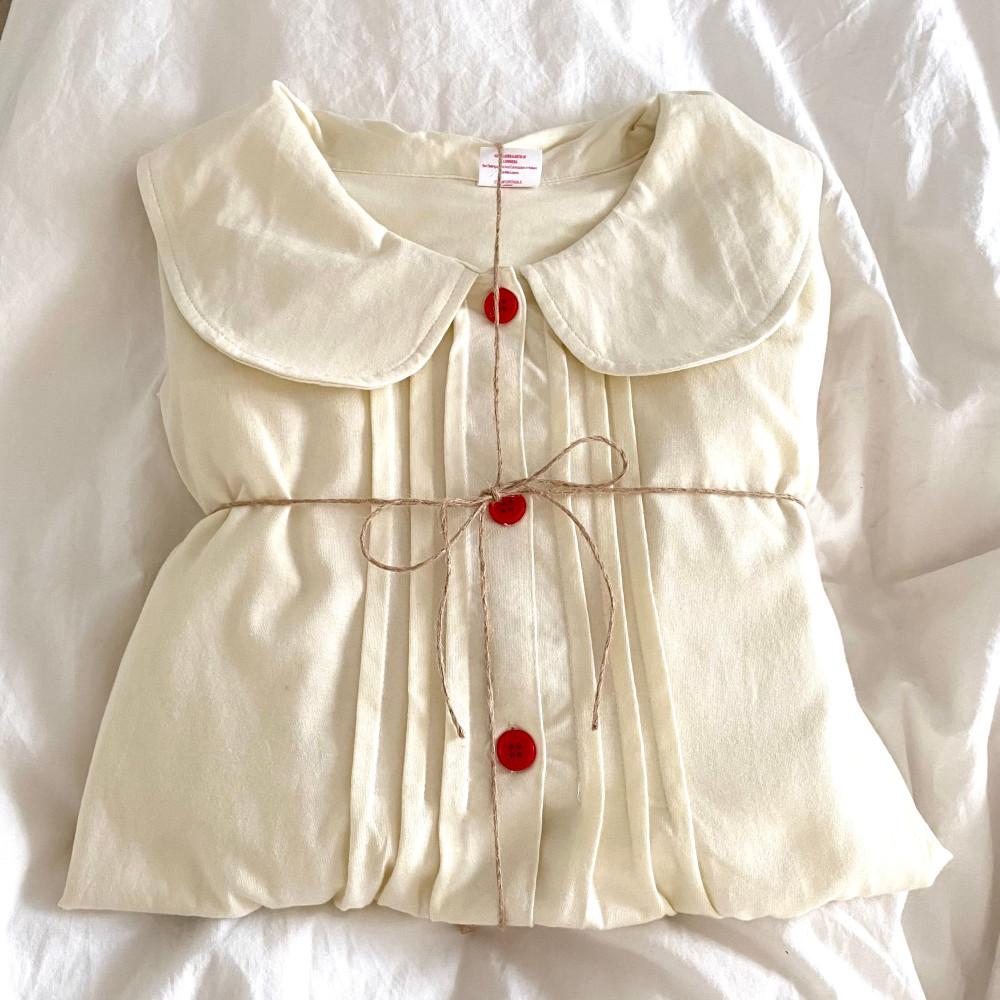 여성 코튼 세일러 잠옷