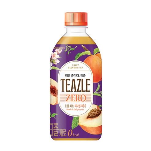 티즐 제로 피치얼그레이, 500ml, 20개