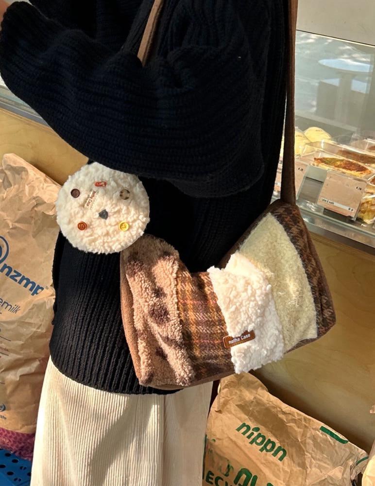 NotheCase 플러시 스티치 캔버스 크로스백