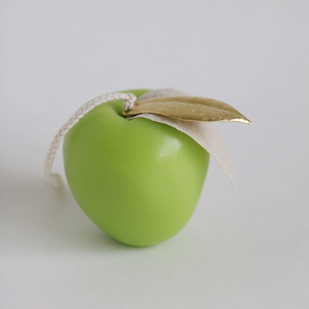 SHAPE CANDLE _ APPLE _ green