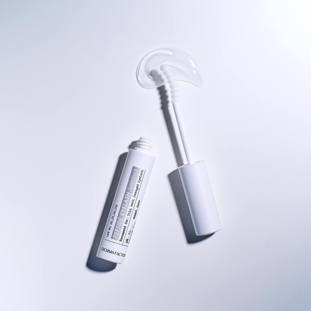 더마팩토리 펩타이드 아이래쉬 앰플 8.5ml / 카픽실 속눈썹영양제 안심처방 저자극 비오틴 식물유래 카페인 오일프리 눈시림없는 Capixyl
