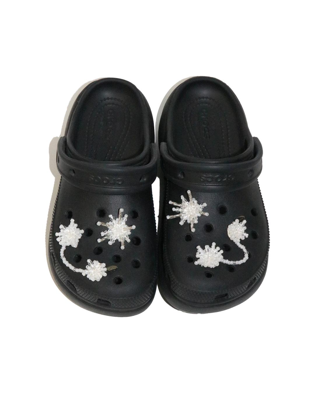 [snow shoe charm] no. 4 눈꽃 (white)