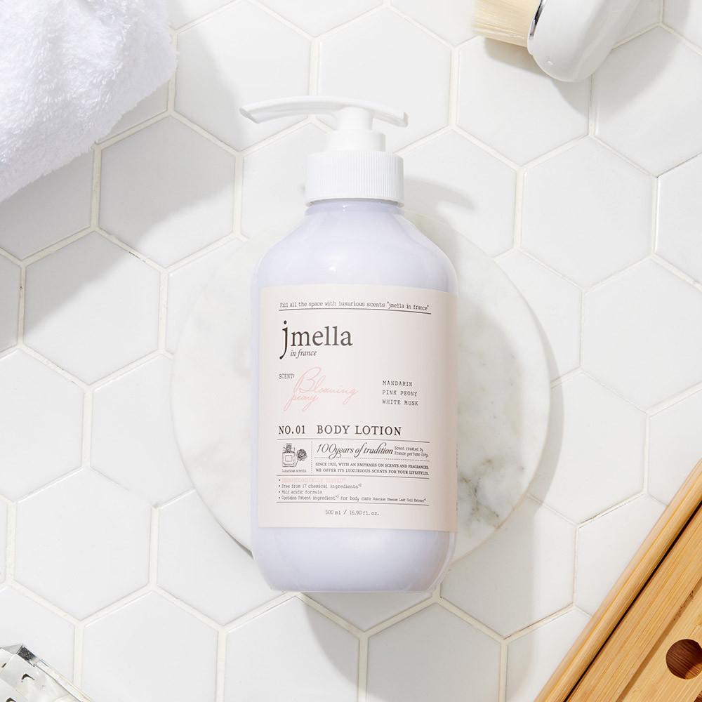 제이멜라 인 프랑스 블루밍 피오니 바디 로션 500ml