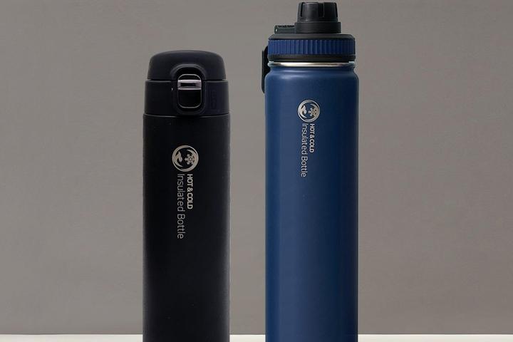 트래블 스텐보틀 텀블러 700ml + 원터치 스텐 보틀 텀블러 500ml