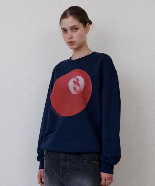 8 BALL CREWNECK [NAVY]