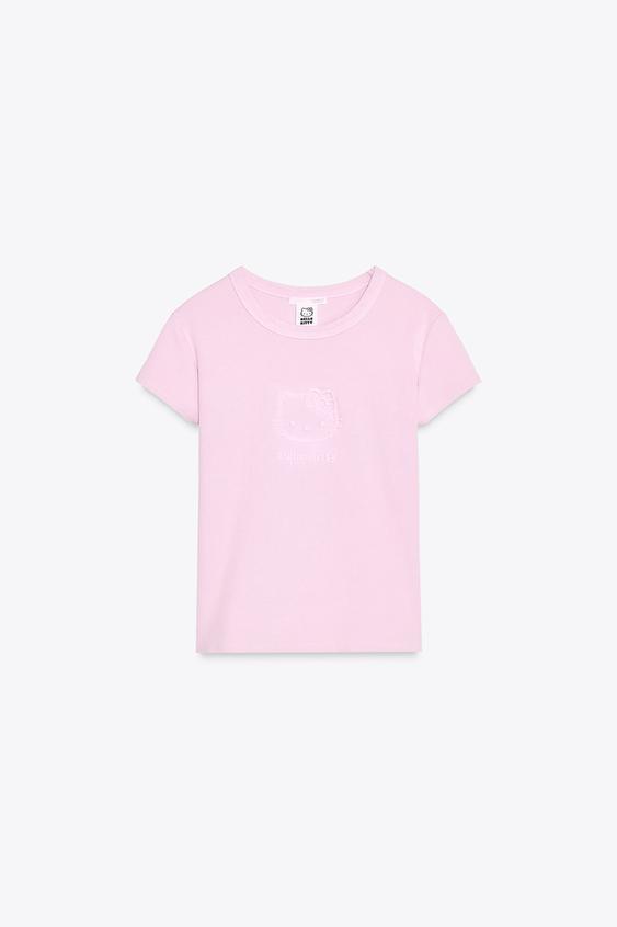 HELLO KITTY © 2025 SANRIO 워싱처리 티셔츠
