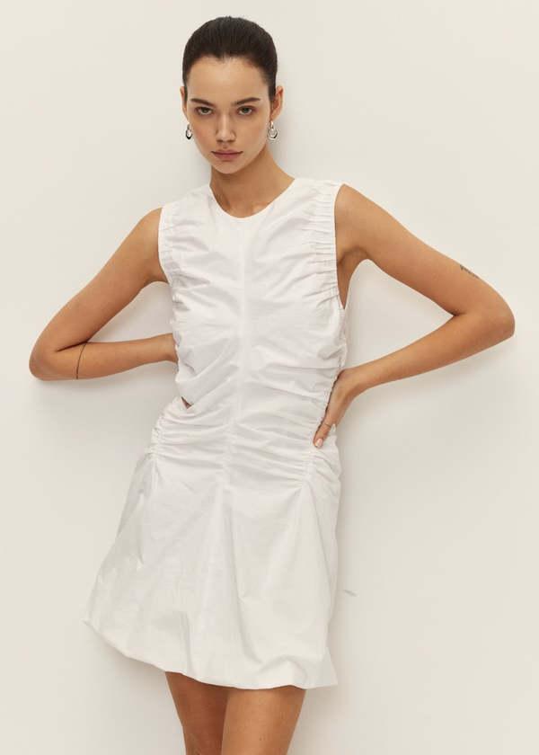 Elodie Bubble Hem Poplin Dress on Garmentory