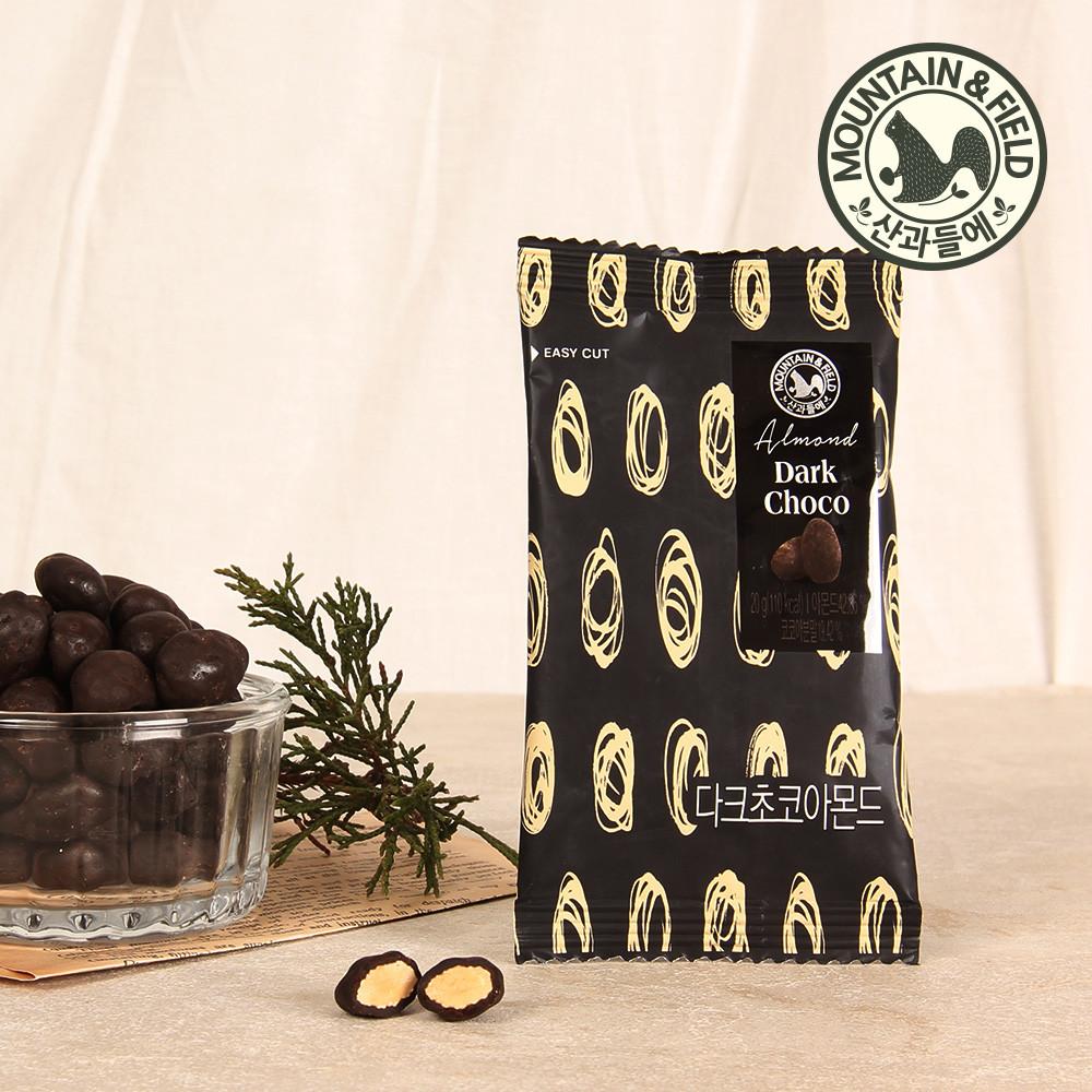산과들에 다크초코아몬드 20봉 외 초코볼 (간식) [원산지:상세설명에 표시]