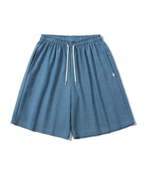 데님 벌룬 쇼츠 라이트블루