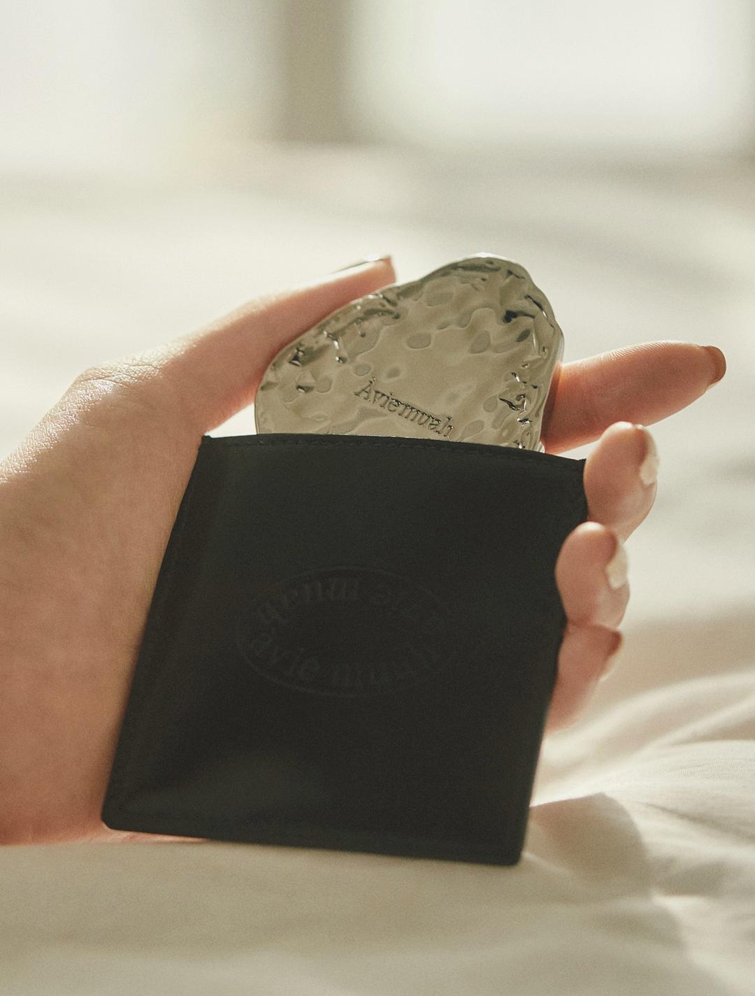 Symbol Mirror & Leather Case
