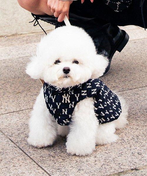 PET 모노그램 다운점퍼 NY (Black)