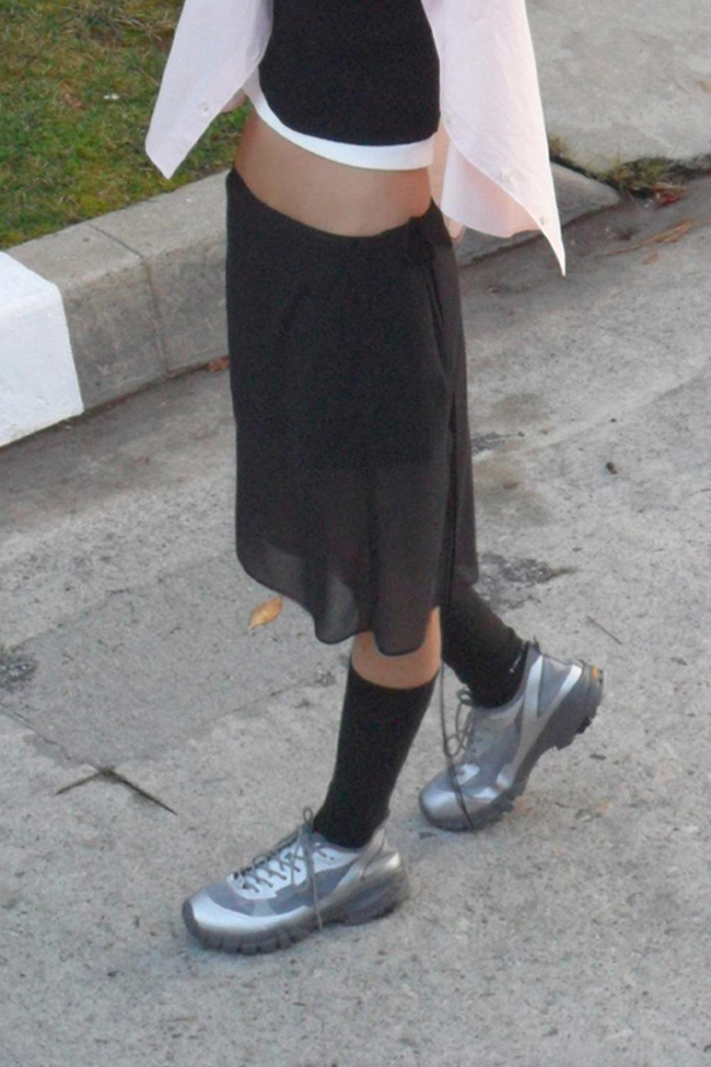[5/28 예약배송] SHEER LAYERED SKIRT_BLACK
