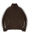 LACE TRACK JACKET BROWN