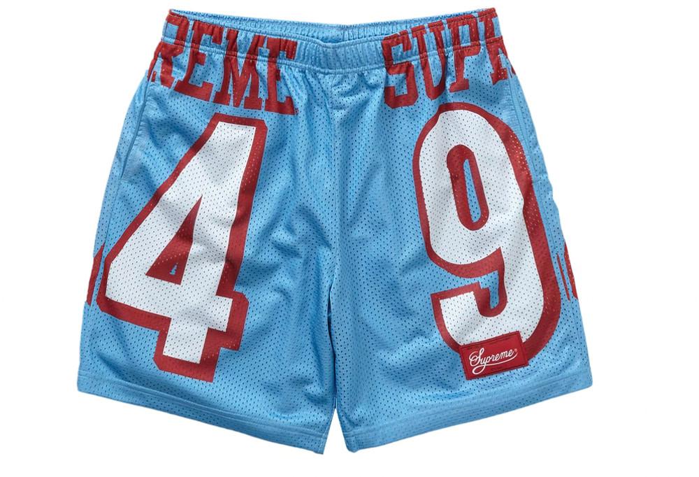 ss22 슈프림 니트 팬츠 반바지 Supreme 94 Jersey Short Light Blue