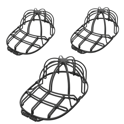 차차미 3P 모자 전용 세탁틀 세탁기 빨래망 원형유지 변형 방지, 블랙, 3개 - 세탁망 | 쿠팡