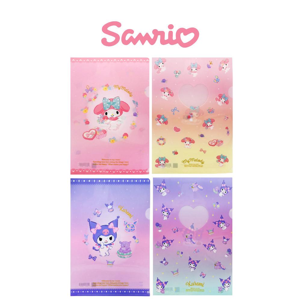 마이멜로디 엘홀더 파일 쿠로미L자홀더