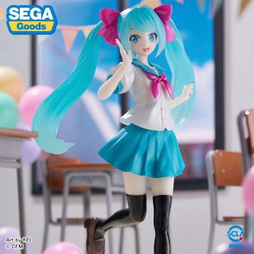 세가 Luminasta 하츠네 미쿠 16주년 KEI 버전 피규어 모형