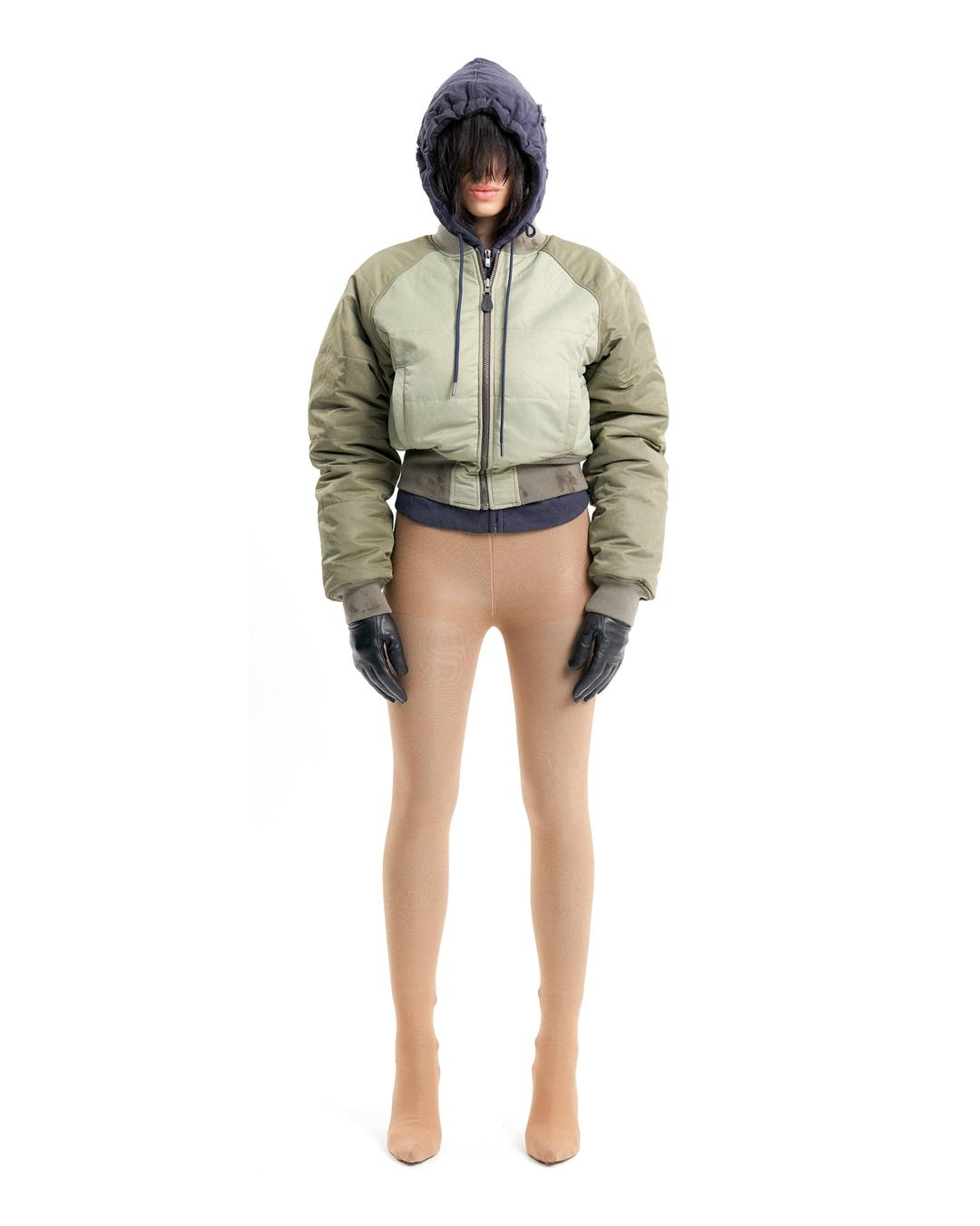 (EMMA) REVERSIBLE BOMBER JACKET - 0 / KHAKI