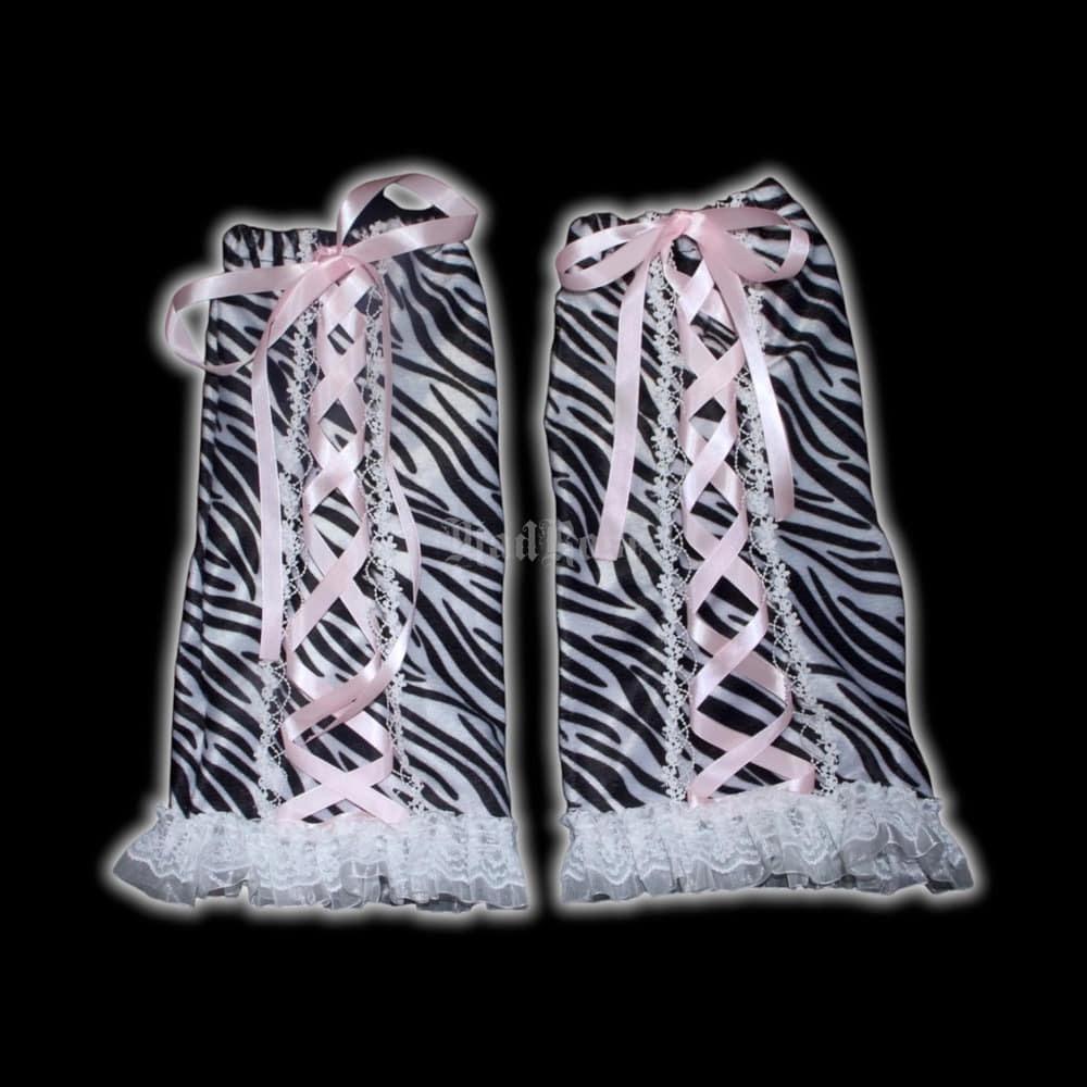 MADROSE Zebra Leg Wamer (Handmade)