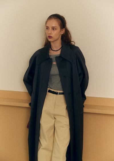 COCOON BALMACAAN TRENCH COAT (ash gray)